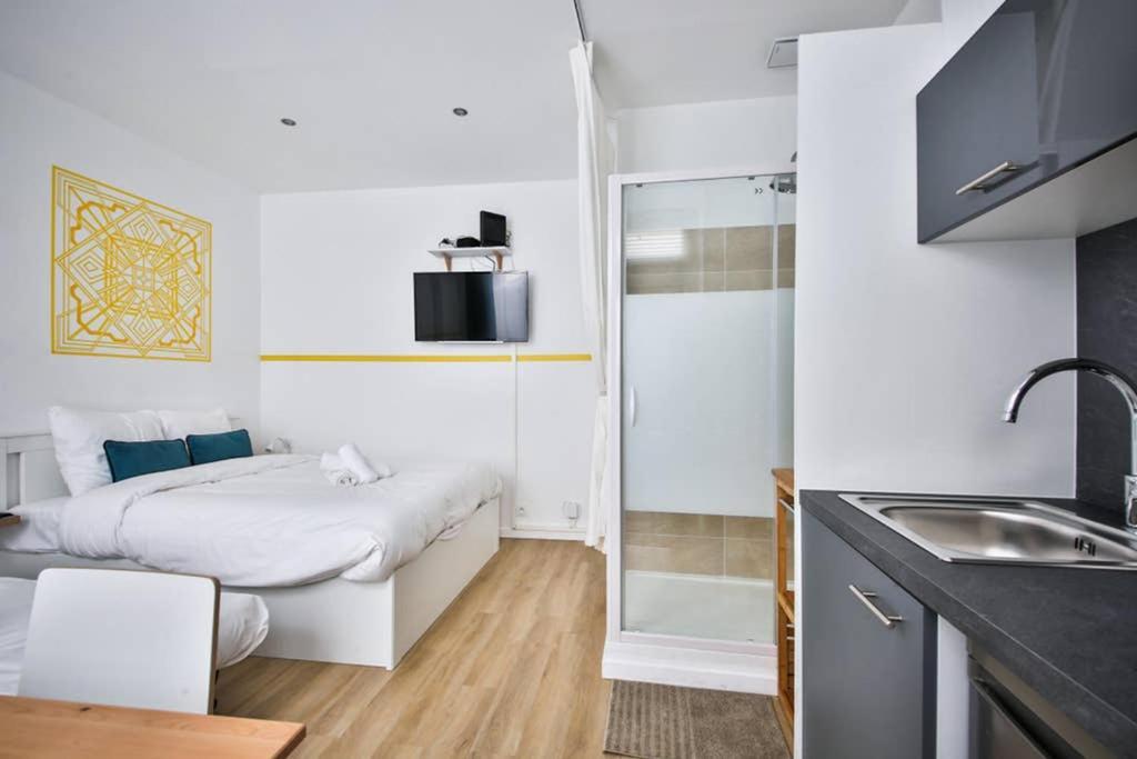 Cosy Independant Studio Proche Gare Et Jardin Paris Exterior photo